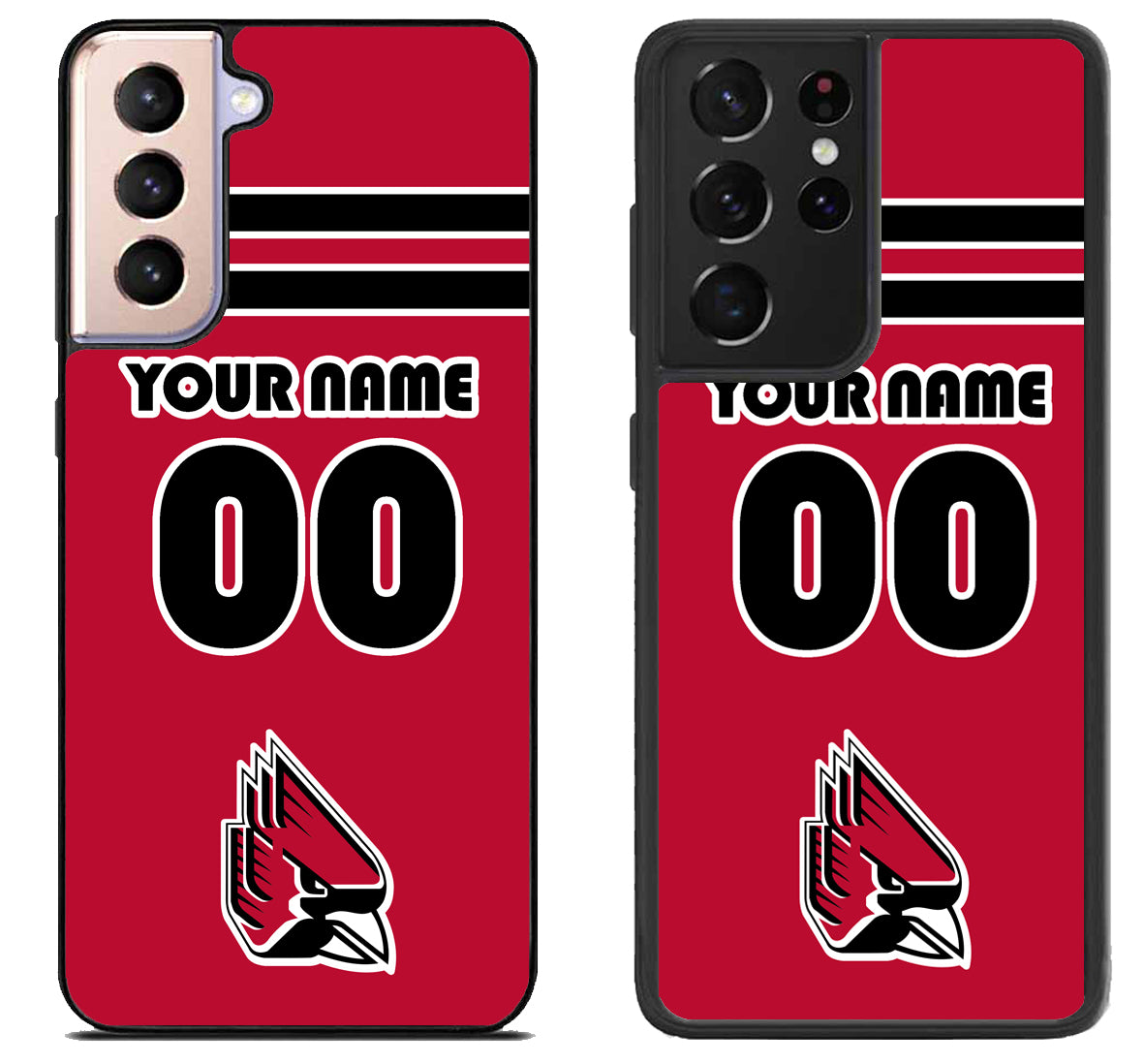 Custom Personalized Ball State Cardinals Samsung Galaxy S21 | S21 FE | S21+ | S21 Ultra Case