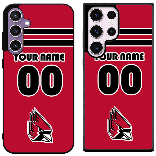 Custom Personalized Ball State Cardinals Samsung Galaxy S24 | S24+ | S24 Ultra Case