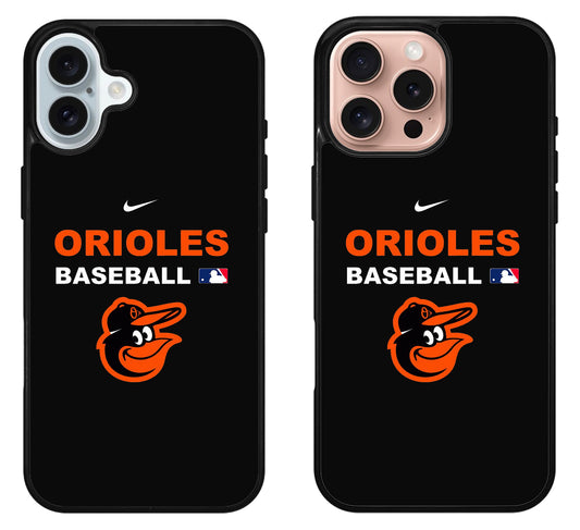 Baltimore Orioles Baseball Logo iPhone 16 | 16 Plus | 16 Pro | 16 Pro Max Case