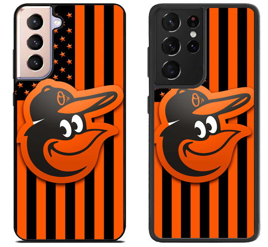 Baltimore Orioles Flag Samsung Galaxy S21 | S21 FE | S21+ | S21 Ultra Case