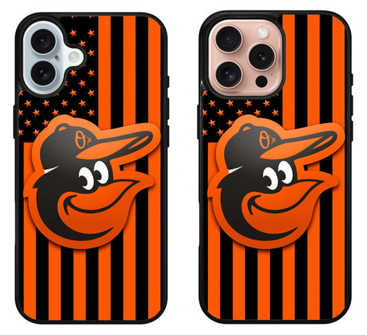 Baltimore Orioles Flag iPhone 16 | 16 Plus | 16 Pro | 16 Pro Max Case