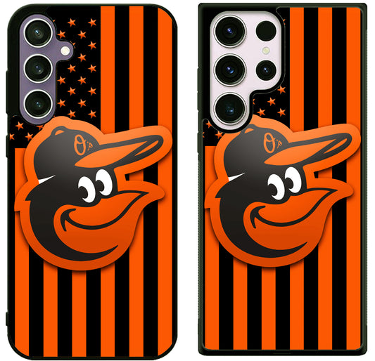Baltimore Orioles Flag Samsung Galaxy S25 | S25+ | S25 Ultra Case