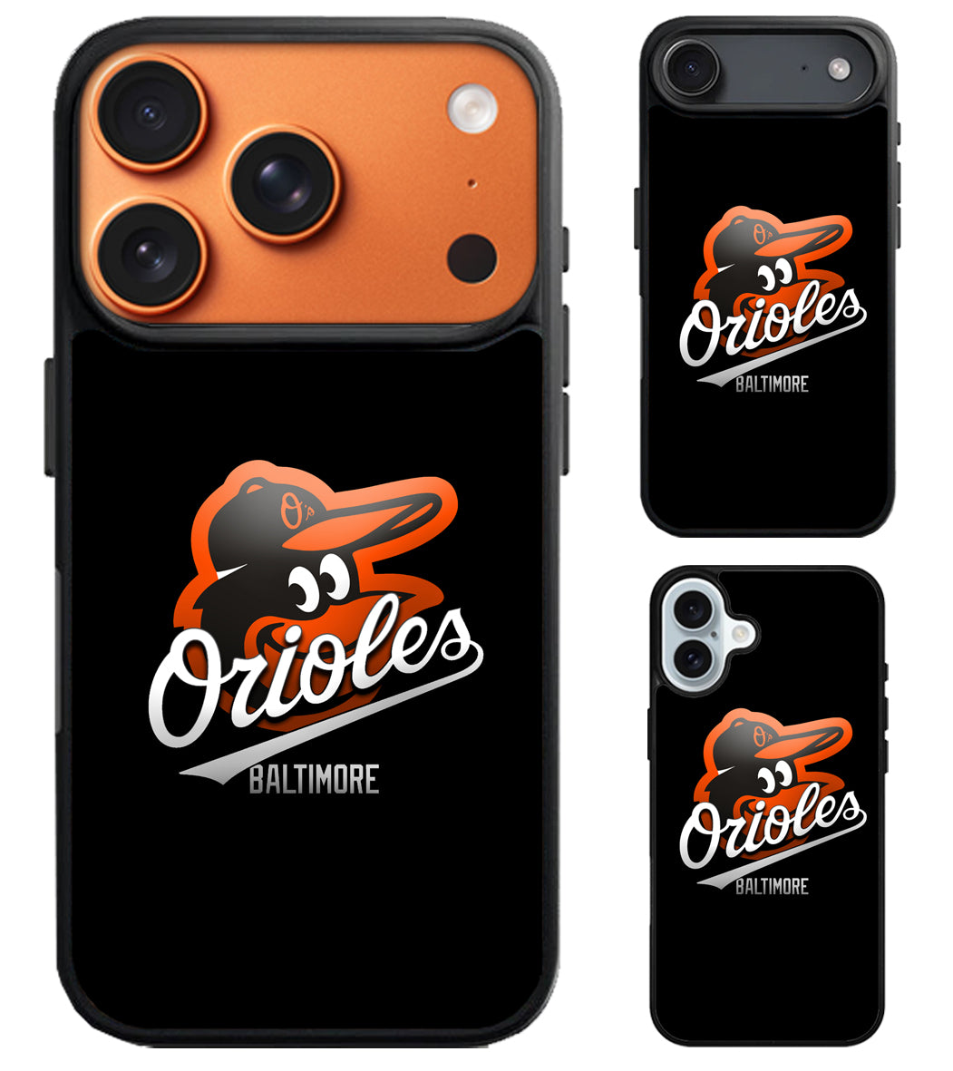 Baltimore Orioles MLB iPhone Air | iPhone 17 | 17 Pro | 17 Pro Max Case