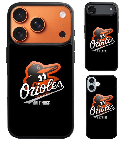 Baltimore Orioles MLB iPhone Air | iPhone 17 | 17 Pro | 17 Pro Max Case