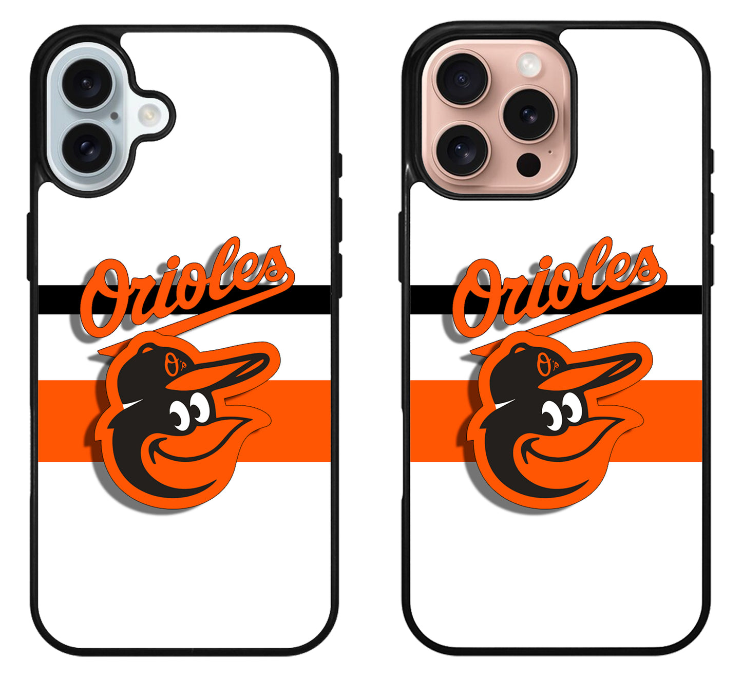 Baltimore Orioles Stripe iPhone 16 | 16 Plus | 16 Pro | 16 Pro Max Case