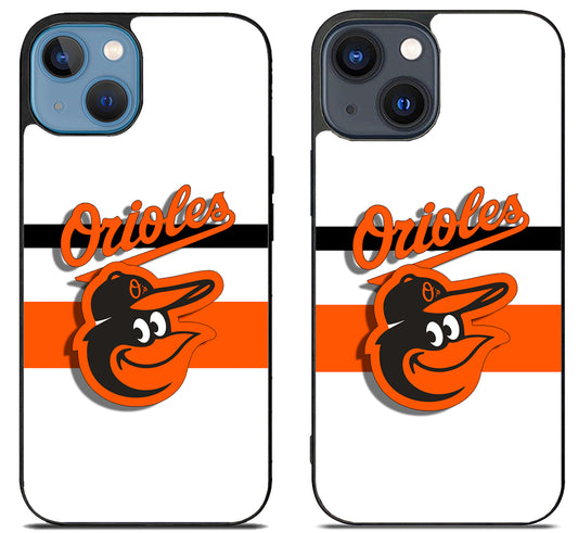 Baltimore Orioles Stripe iPhone 15 | iPhone 15 Plus Case