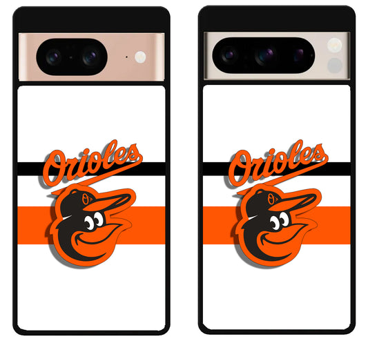 Baltimore Orioles Stripe Google Pixel 8 | 8 Pro Case