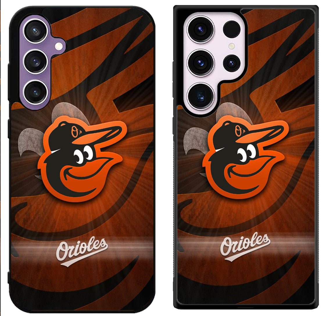 Baltimore Orioles Wallpaper Samsung Galaxy S24 | S24+ | S24 Ultra Case