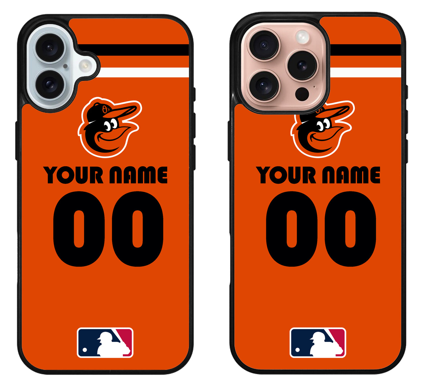 Custom Personalized Baltimore Orioles MLB iPhone 16 | 16 Plus | 16 Pro | 16 Pro Max Case