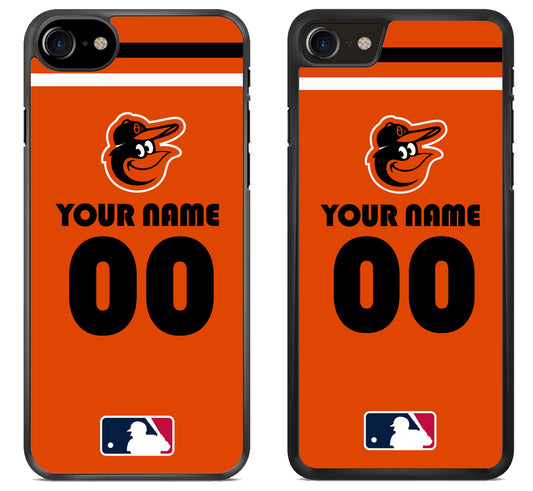 Custom Personalized Baltimore Orioles MLB iPhone SE 2020 | iPhone SE 2022 Case