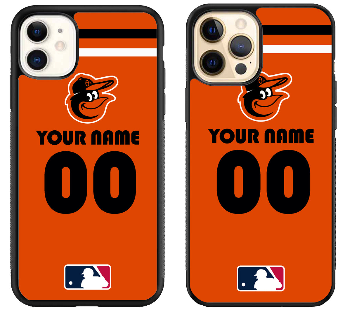 Custom Personalized Baltimore Orioles MLB iPhone 12 | 12 Mini | 12 Pro | 12 Pro Max Case