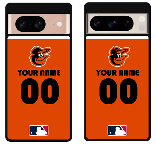 Custom Personalized Baltimore Orioles MLB Google Pixel 8 | 8 Pro Case