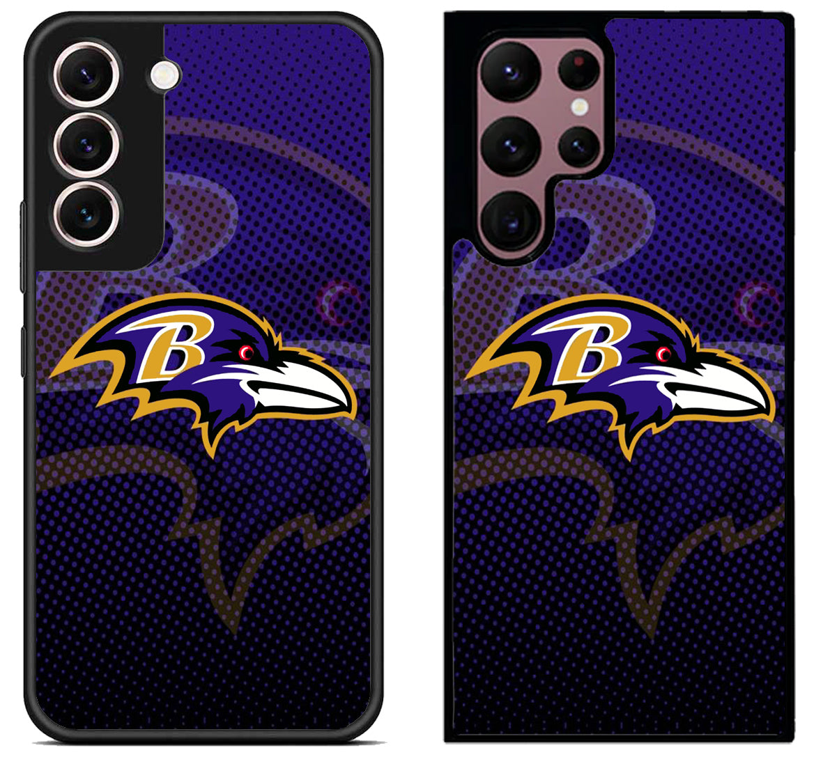 Baltimore Ravens Background Samsung Galaxy S22 | S22+ | S22 Ultra Case