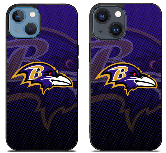 Baltimore Ravens Background iPhone 15 | iPhone 15 Plus Case