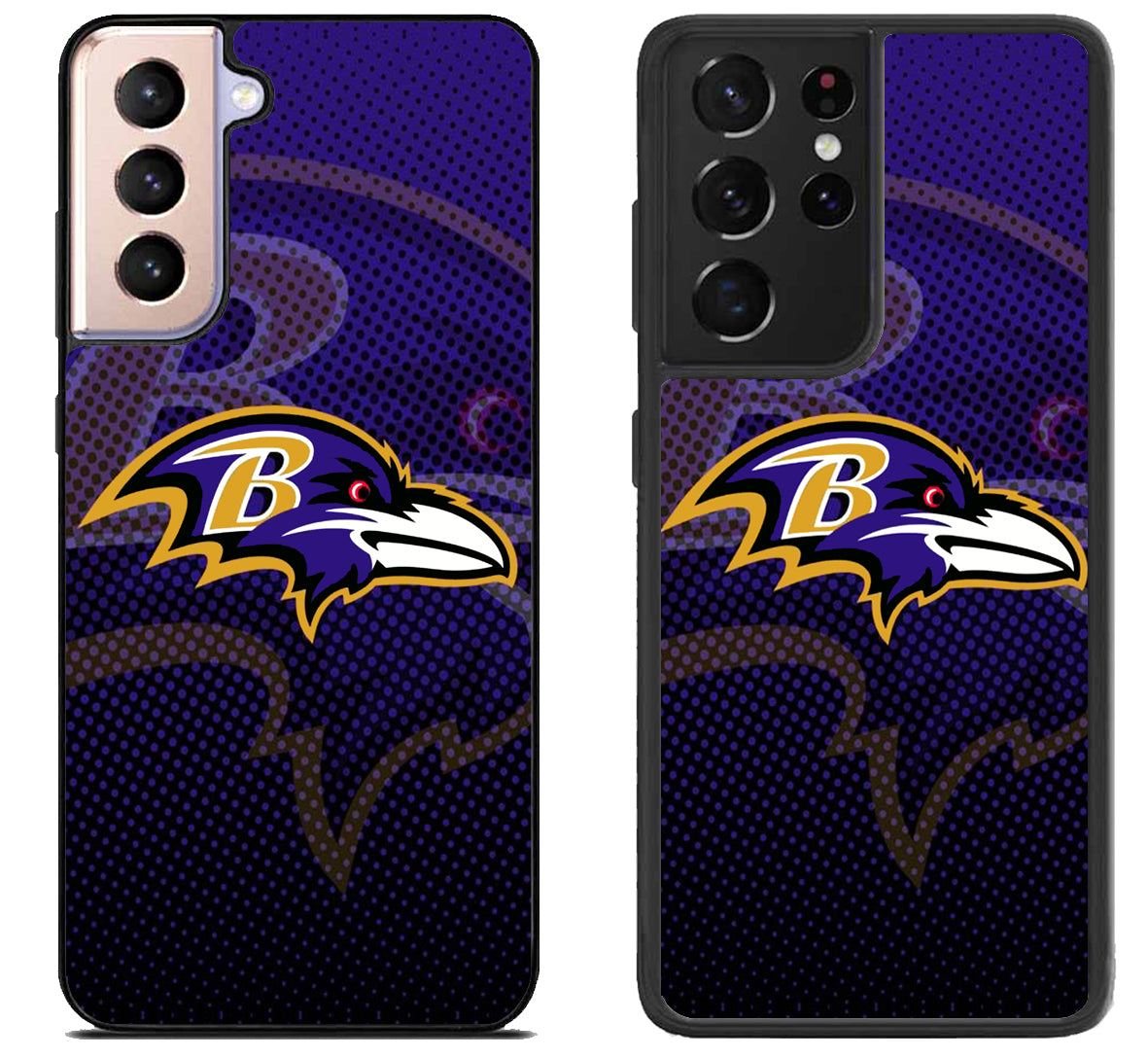 Baltimore Ravens Background Samsung Galaxy S21 | S21 FE | S21+ | S21 Ultra Case