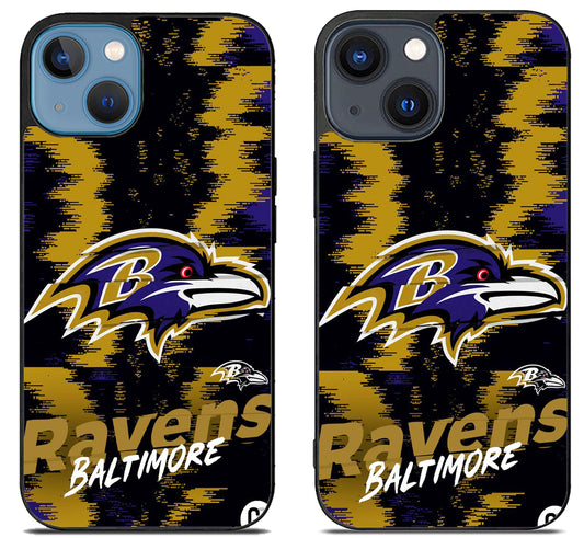 Baltimore Ravens Colorfull iPhone 15 | iPhone 15 Plus Case