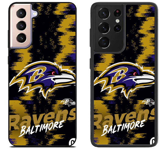 Baltimore Ravens Colorfull Samsung Galaxy S21 | S21 FE | S21+ | S21 Ultra Case
