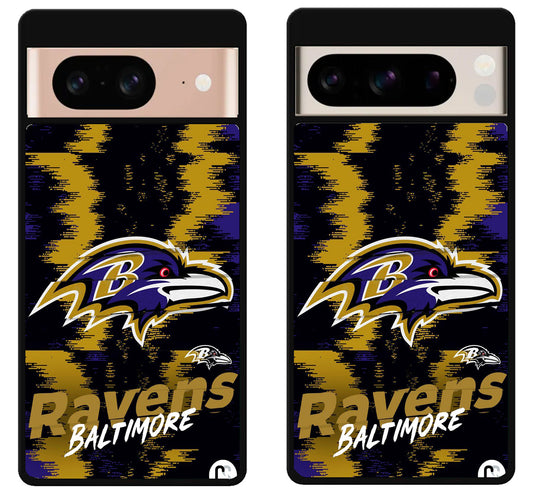 Baltimore Ravens Colorfull Google Pixel 8 | 8 Pro Case