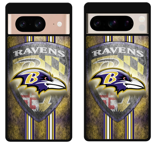 Baltimore Ravens Cover Google Pixel 8 | 8 Pro Case
