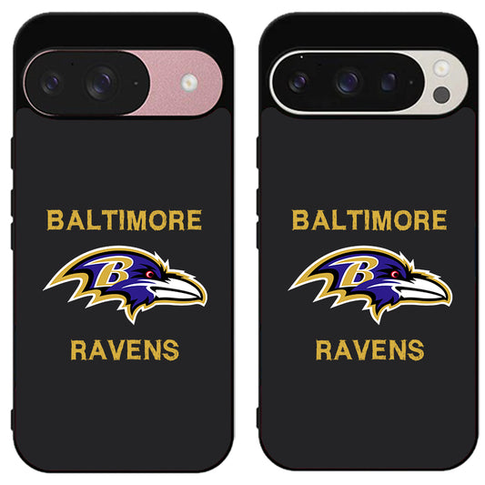 Baltimore Ravens Logo Google Pixel 9 | 9 Pro | 9 Pro XL Case