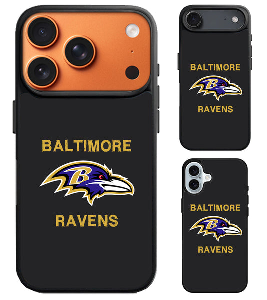 Baltimore Ravens Logo Cool iPhone Air | iPhone 17 | 17 Pro | 17 Pro Max Case