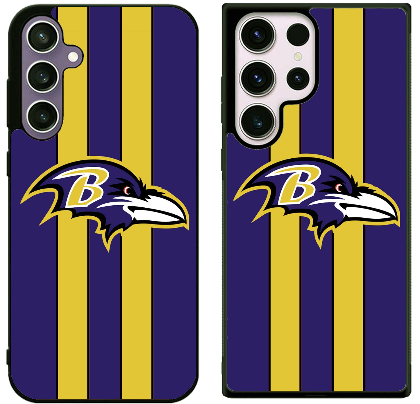 Baltimore Ravens Logo Stripe Samsung Galaxy S25 | S25+ | S25 Ultra Case