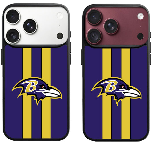 Baltimore Ravens Stripe iPhone 18 Pro | 18 Pro Max Case