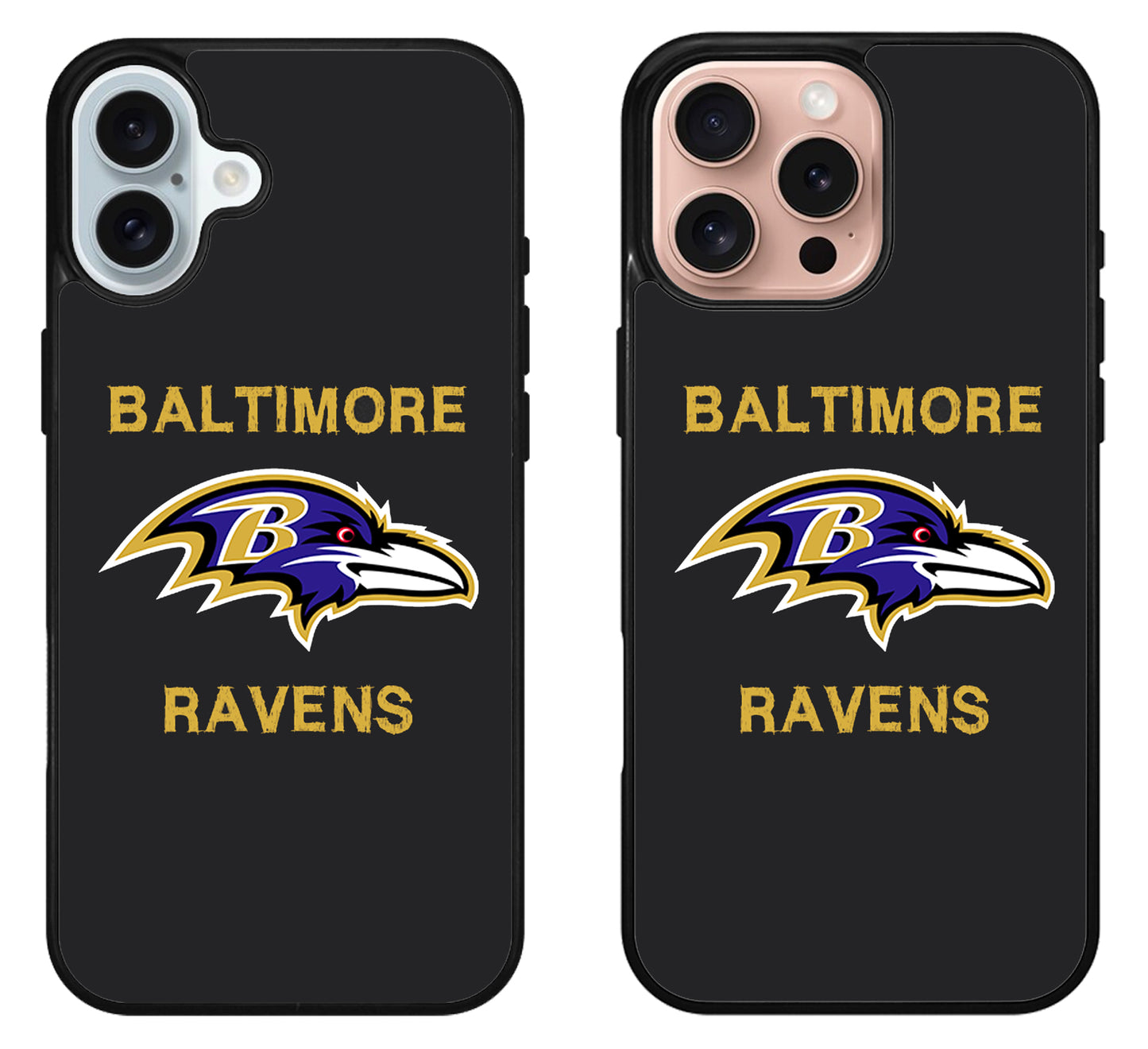 Baltimore Ravens Logo iPhone 16 | 16 Plus | 16 Pro | 16 Pro Max Case