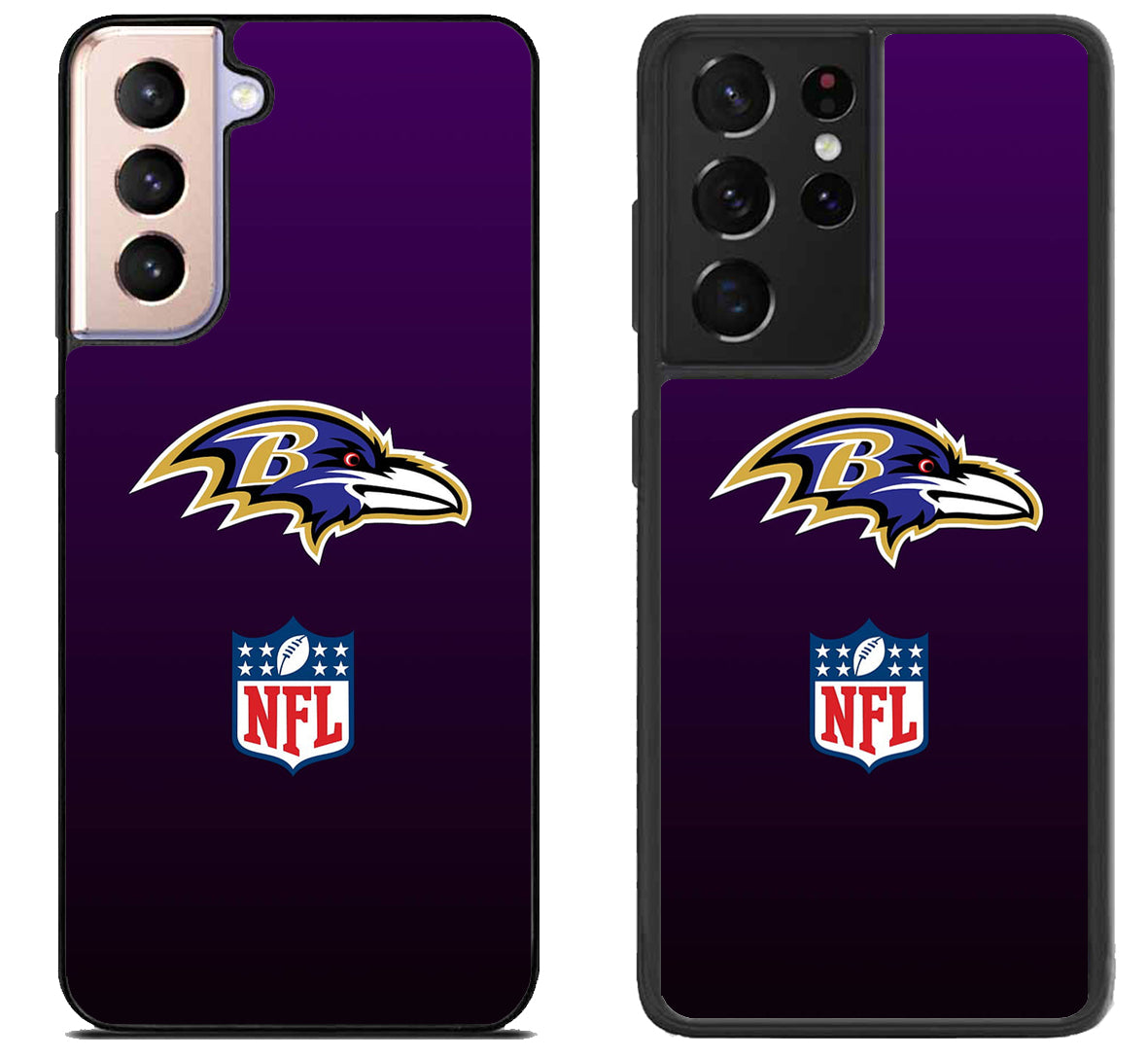 Baltimore Ravens NFL Logo Samsung Galaxy S21 | S21 FE | S21+ | S21 Ultra Case