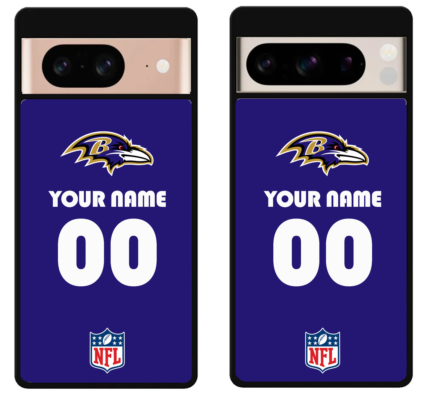 Custom Personalized Baltimore Ravens NFL Google Pixel 8 | 8 Pro Case