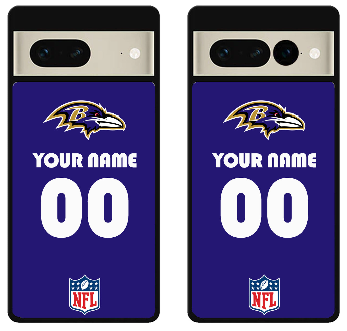 Custom Personalized Baltimore Ravens NFL Google Pixel 7 | 7 Pro Case