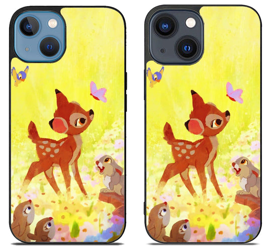 Bambi Disney Brush iPhone 15 | iPhone 15 Plus Case