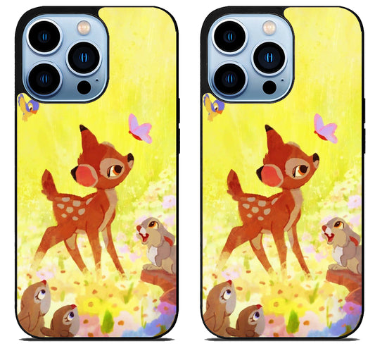 Bambi Disney Brush iPhone 15 Pro | iPhone 15 Pro Max Case