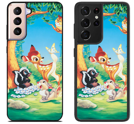 Bambi Disney Wallpaper Samsung Galaxy S21 | S21 FE | S21+ | S21 Ultra Case