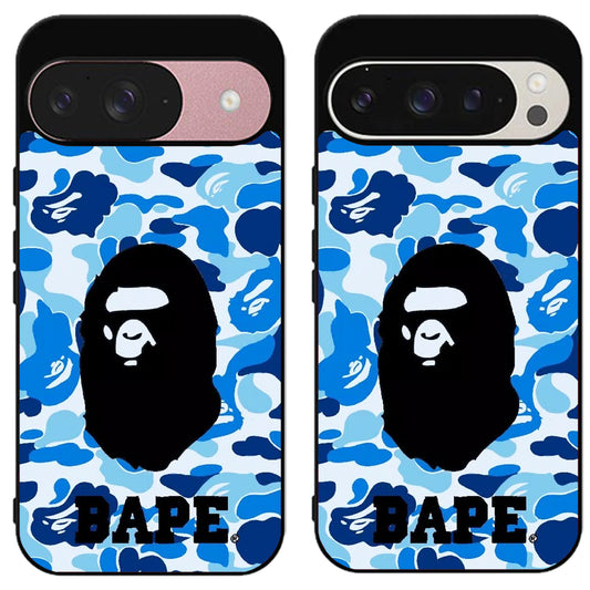 Bape Blue Camo Google Pixel 9 | 9 Pro | 9 Pro XL Case