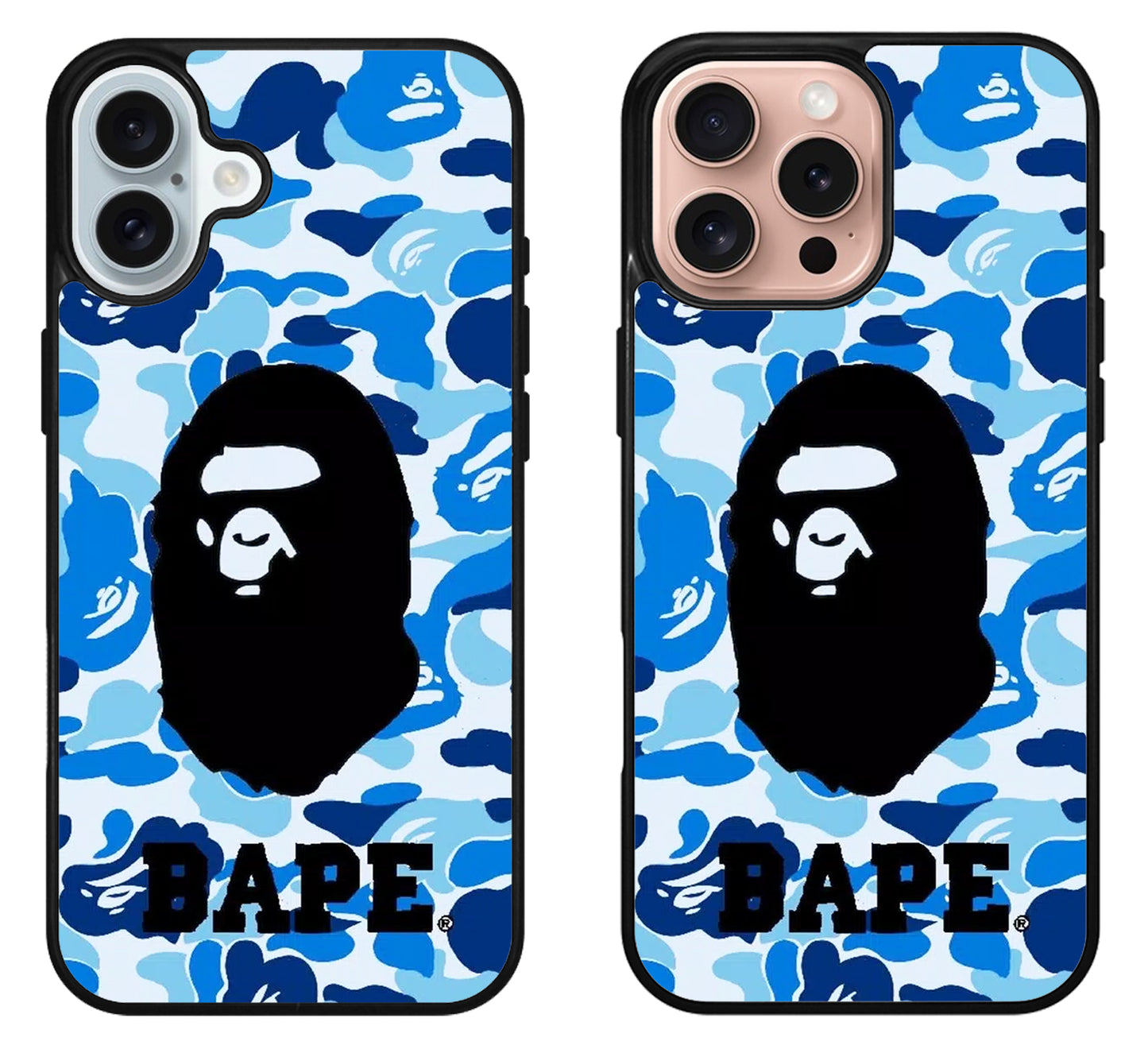 Bape Blue Camo iPhone 16 | 16 Plus | 16 Pro | 16 Pro Max Case