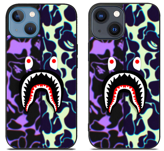 Bape Camo Shark Face iPhone 15 | iPhone 15 Plus Case