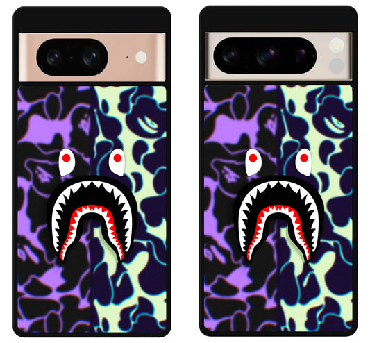 Bape Camo Shark Face Google Pixel 8 | 8 Pro Case