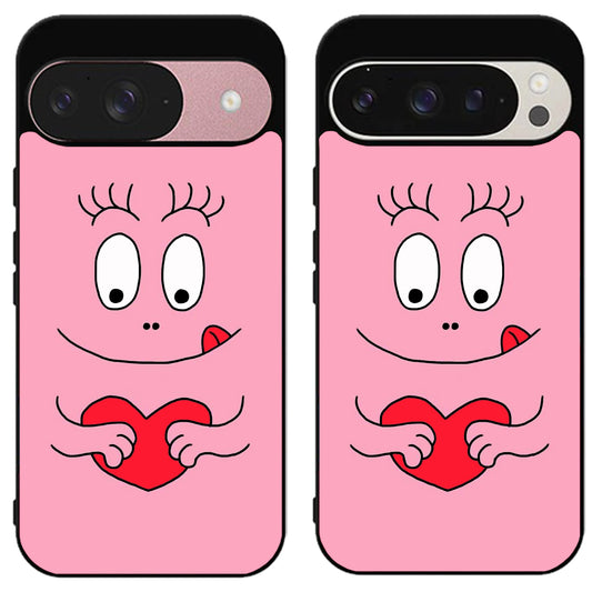 Barbapapa Cute Pinky Google Pixel 9 | 9 Pro | 9 Pro XL Case