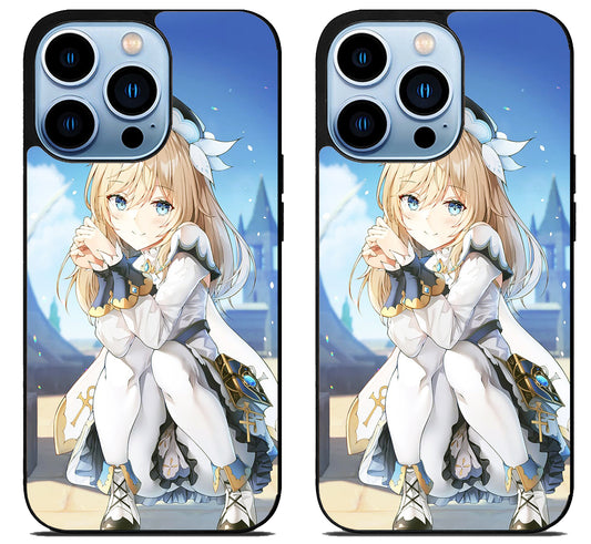 Barbara Genshin Impact Anime iPhone 15 Pro | iPhone 15 Pro Max Case