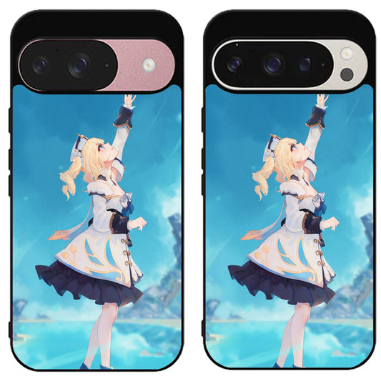 Barbara Genshin Impact Cute Google Pixel 9 | 9 Pro | 9 Pro XL Case