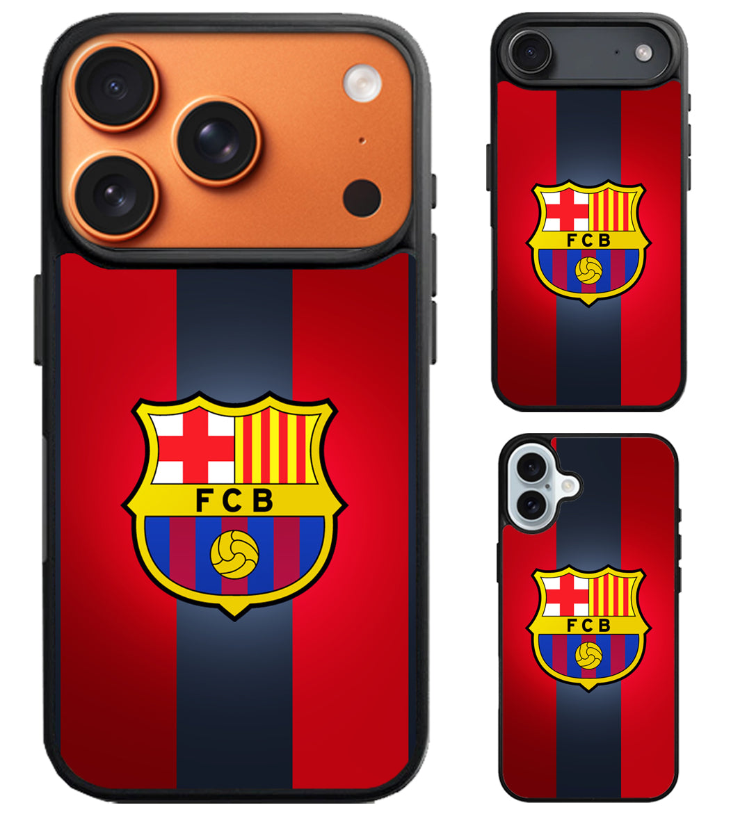 Barcelona Logo iPhone Air | iPhone 17 | 17 Pro | 17 Pro Max Case
