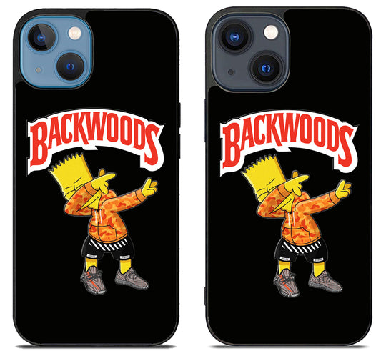 Bart Shimpson Backwoods Style iPhone 15 | iPhone 15 Plus Case