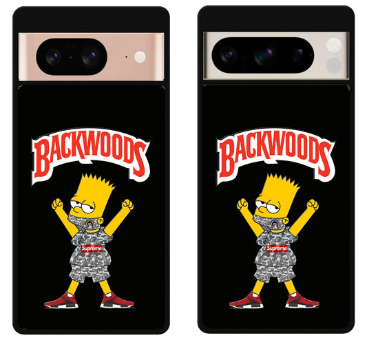 Bart Shimpson Black Backwoods Google Pixel 8 | 8 Pro Case