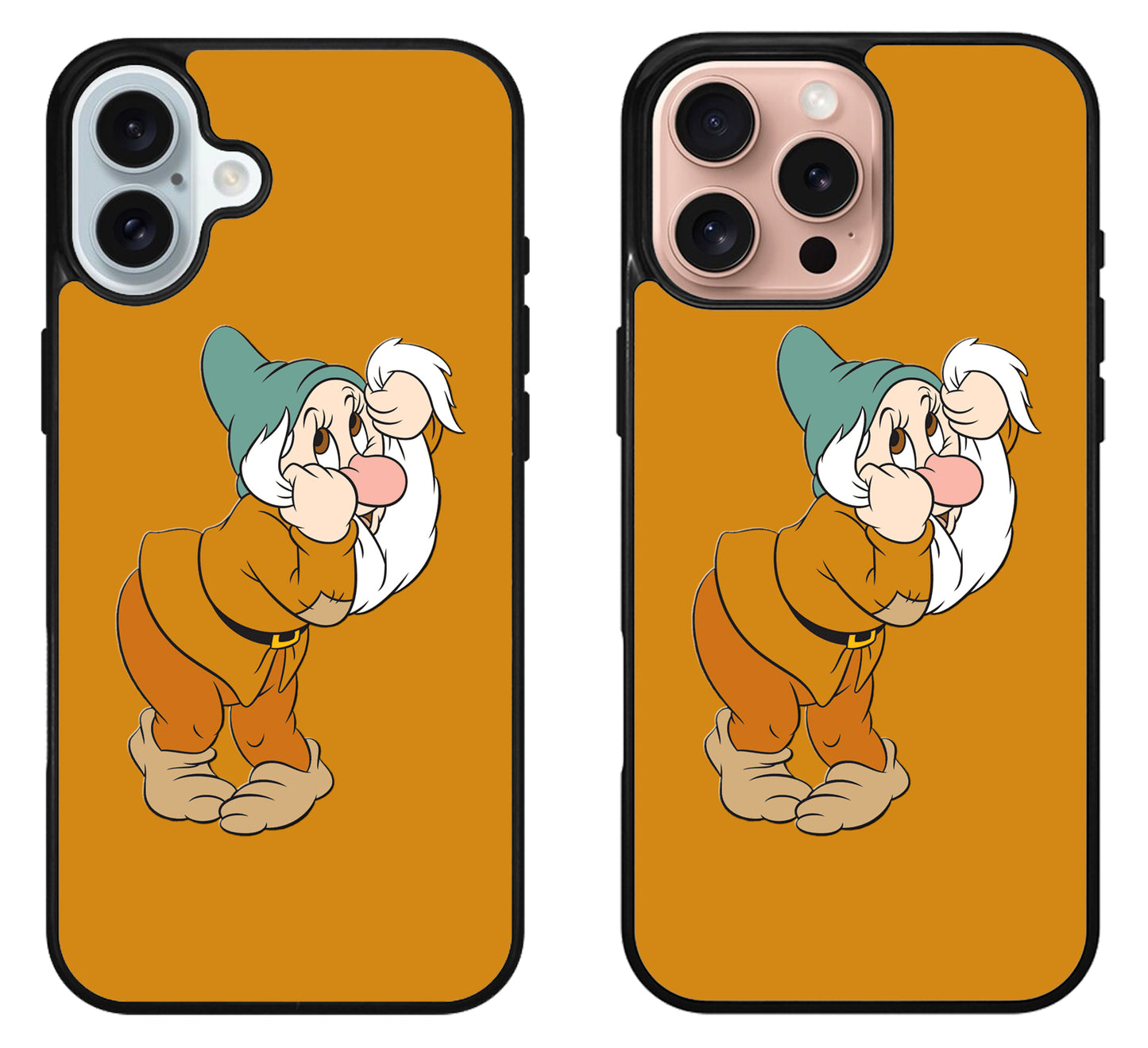 Bashful Snow White Funny iPhone 16 | 16 Plus | 16 Pro | 16 Pro Max Case