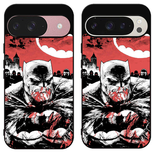 Batman Dark Knight Cartoon Google Pixel 9 | 9 Pro | 9 Pro XL Case