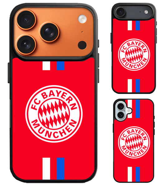 Bayern Munich Logo iPhone Air | iPhone 17 | 17 Pro | 17 Pro Max Case