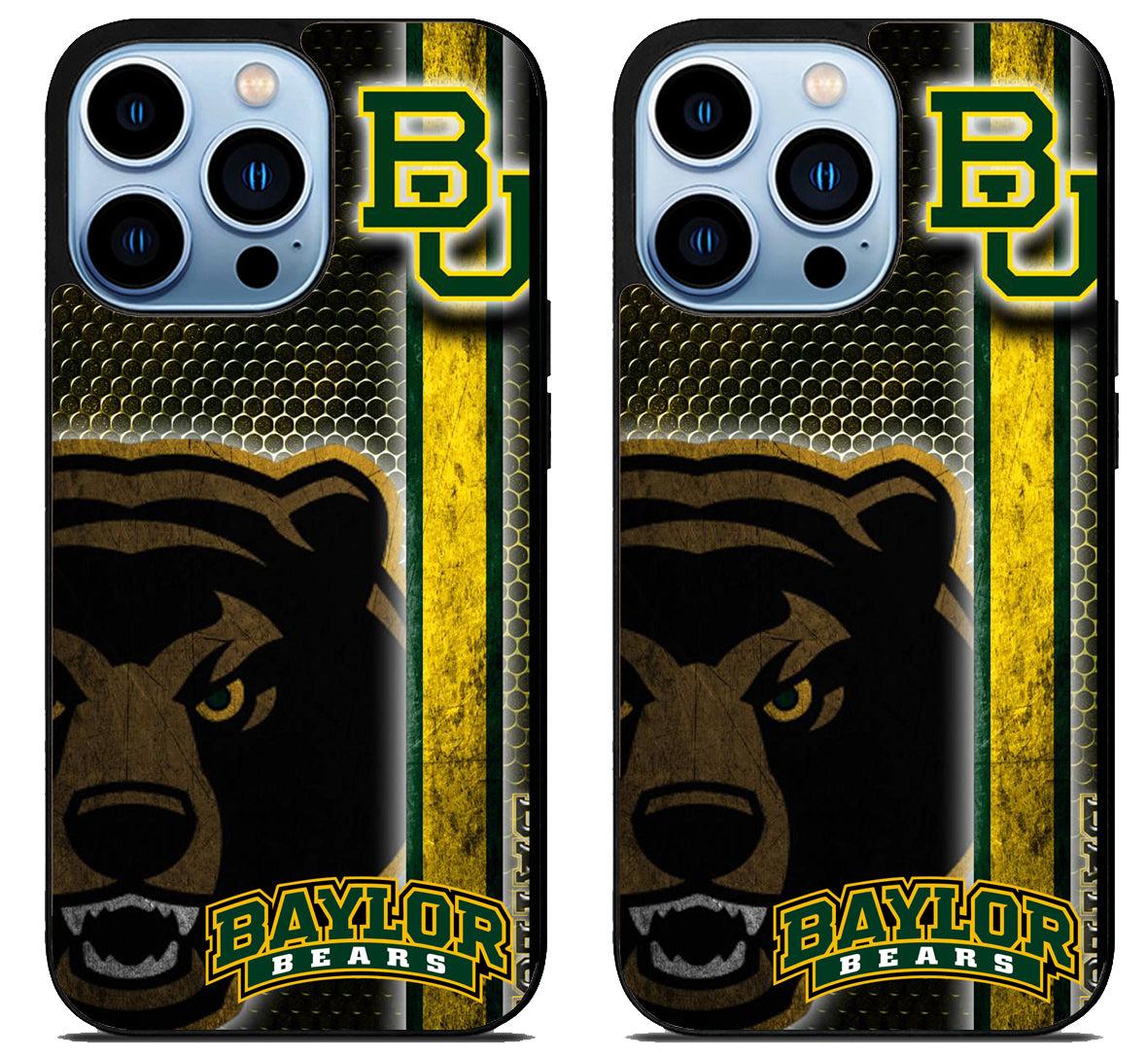Baylor Bears Background Cover iPhone 15 Pro | iPhone 15 Pro Max Case