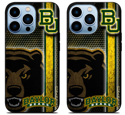 Baylor Bears Background Cover iPhone 15 Pro | iPhone 15 Pro Max Case