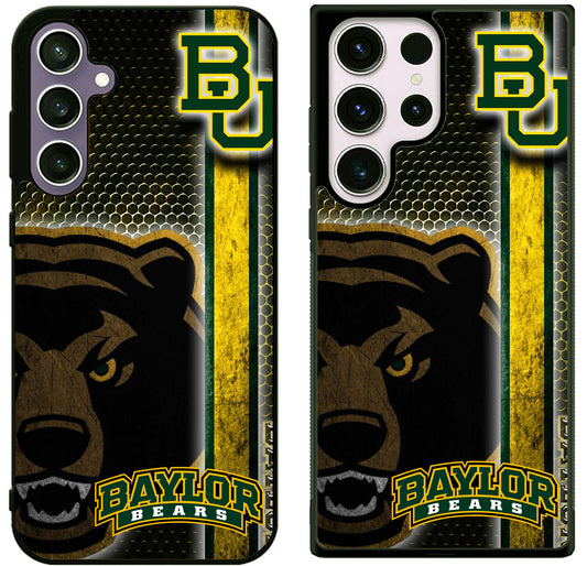 Baylor Bears Background Samsung Galaxy S25 | S25+ | S25 Ultra Case
